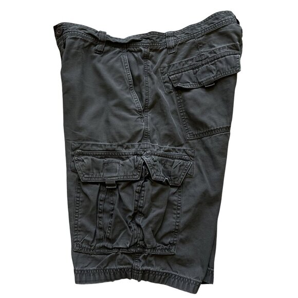 The North Face Mens 34 Utility Cargo Shorts Charcoal Gray Gorpcore Skater Grunge - Picture 5 of 11